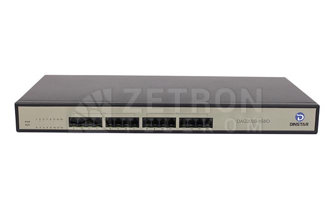                                                                 Dinstar DAG2000-8S8O | Hybrid Gateway
                                                                